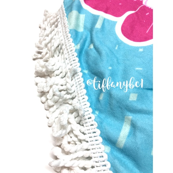 ❤️GIFTED❤️Big Round Beach Towel with Aloha Summer - Picture 4 of 7